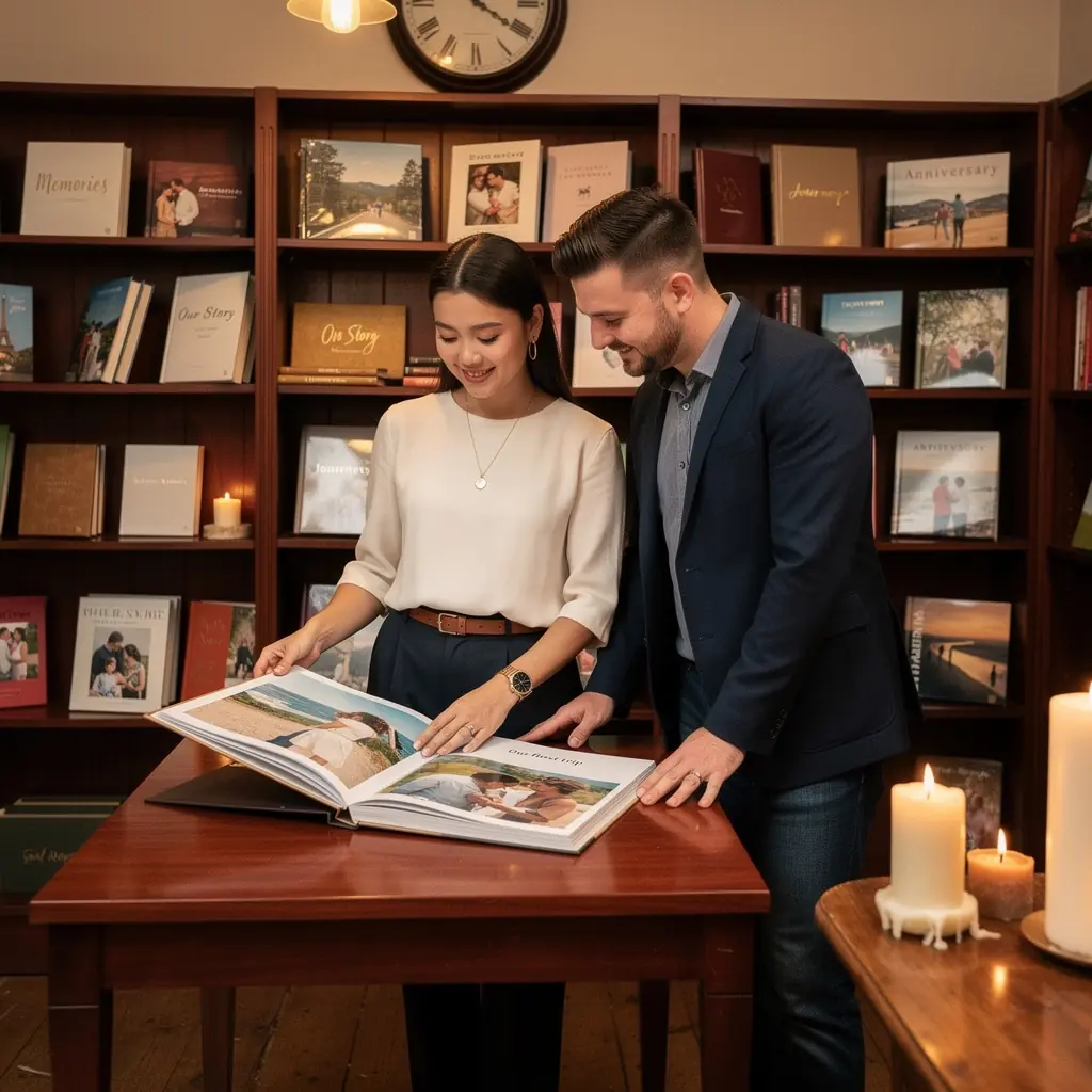 Kreatív ajándékötlet, kedves illusztrációkkal díszített könyv.